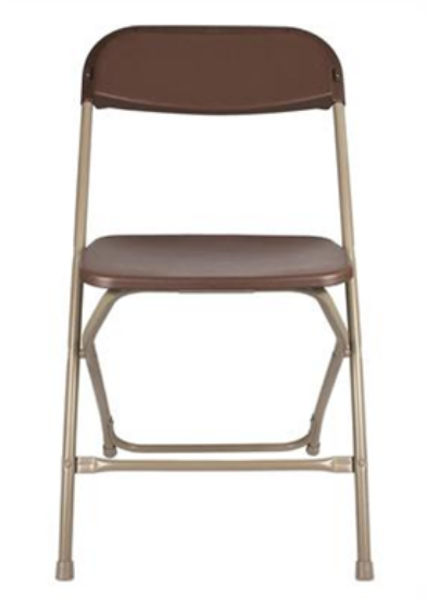Picture of Brown metal chairs