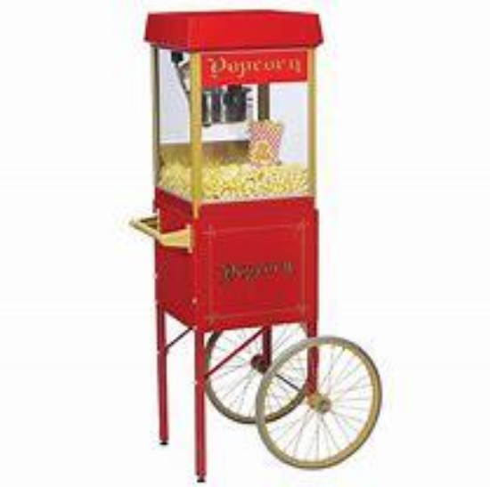 Picture of Popcorn Machine W/Cart